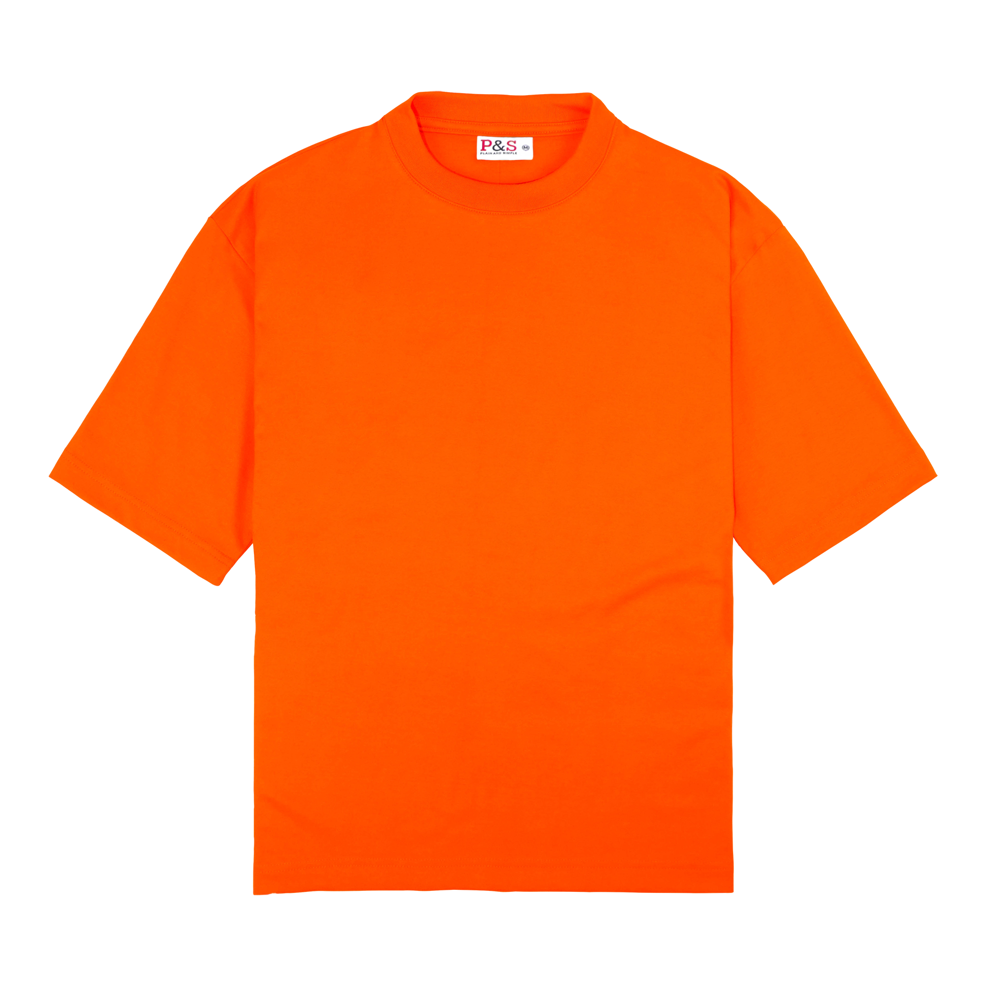 TANGERINE OVERSIZED PLAIN&SIMPLE
