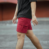 DAILY SHORTS CRIMSON RED