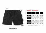 DAILY SHORTS ACID GRAY