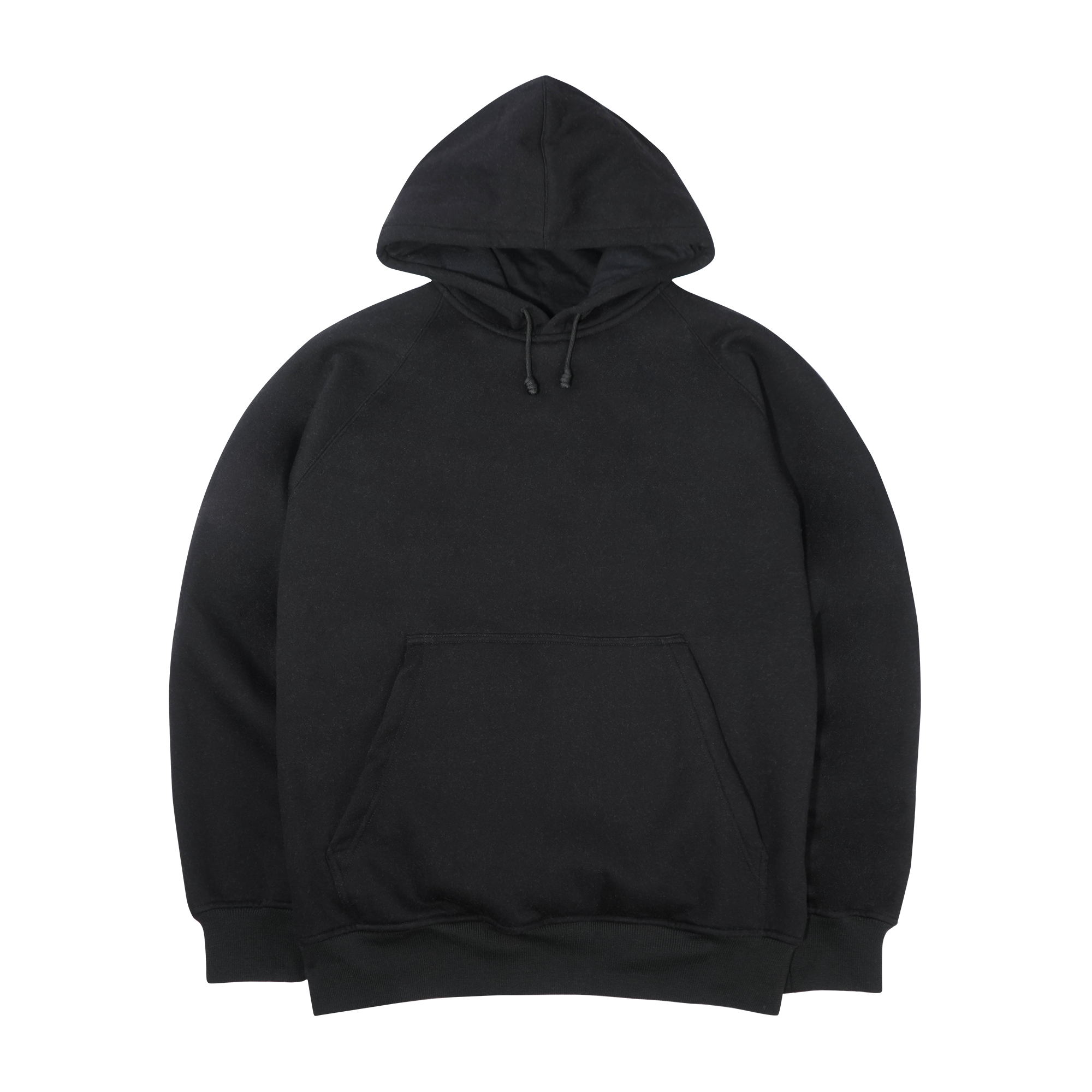 JET BLACK HOODIE – PLAIN&SIMPLE