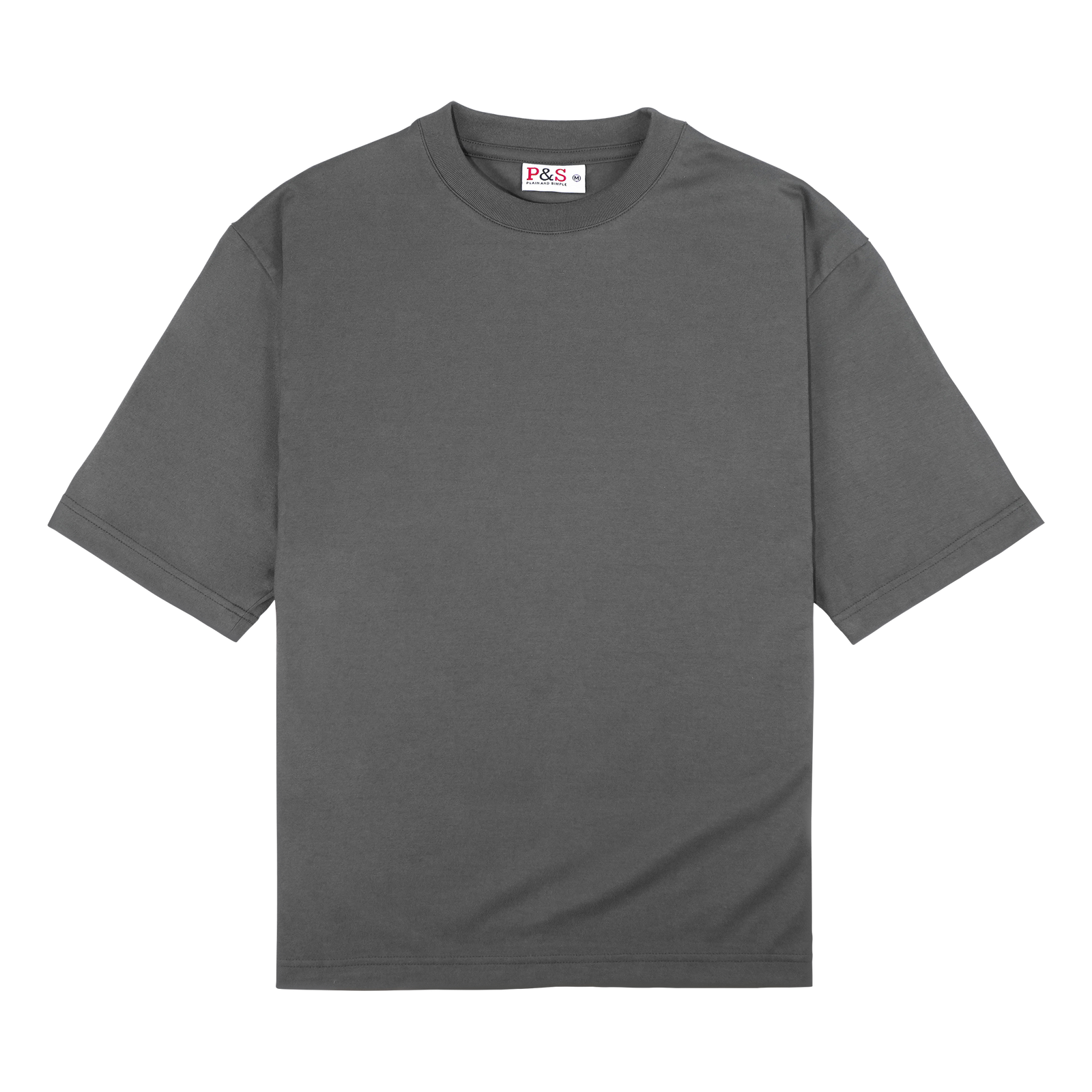 Plain gray shirt sale