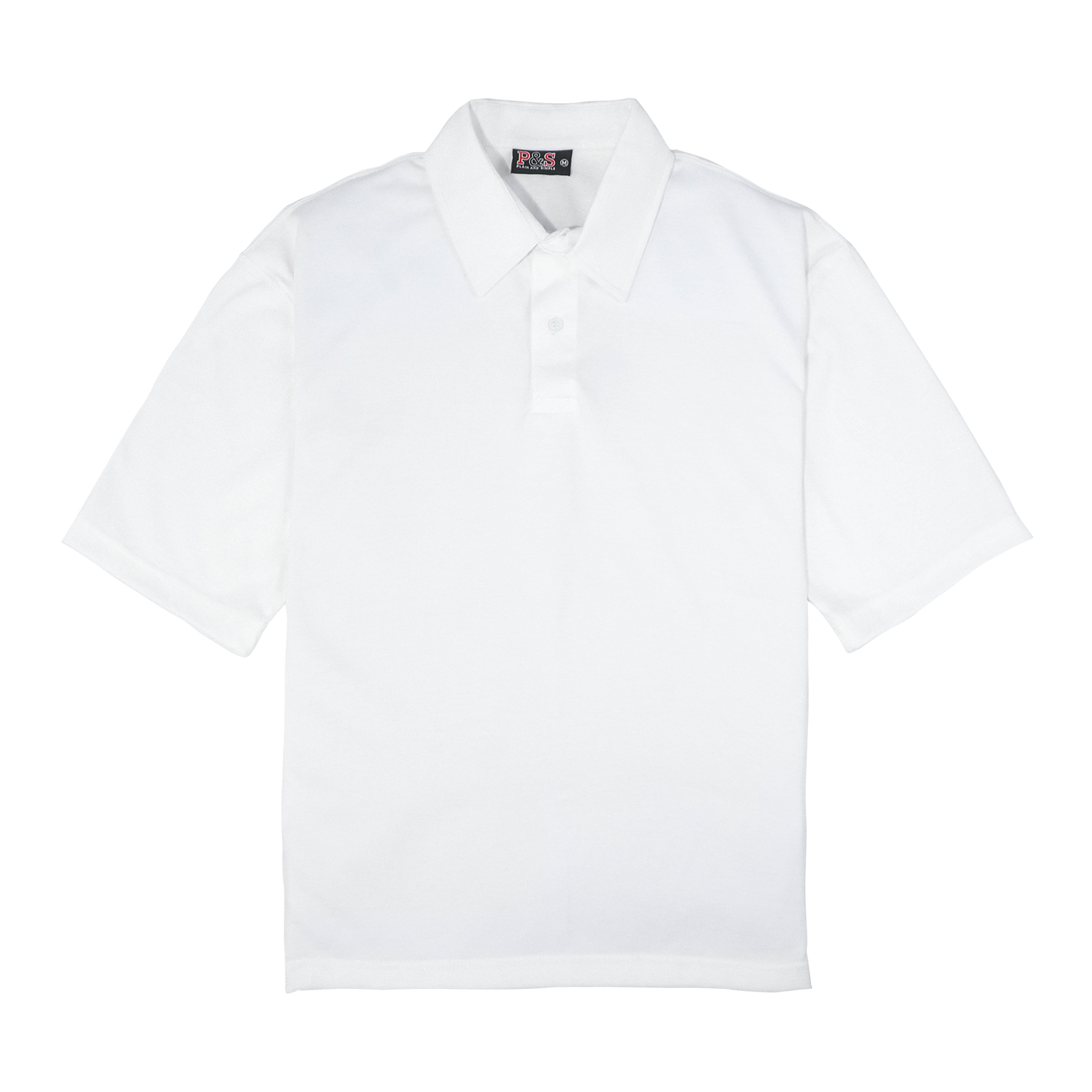 OFF WHITE OVERSIZED POLO – PLAIN&SIMPLE